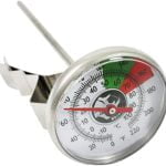 Rhinowares Milk Analog Thermometer Short Stem 5″