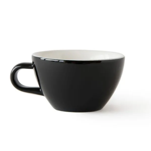 Acme Evolution Penguin/Black Cappuccino Cup 190ml, set of 6