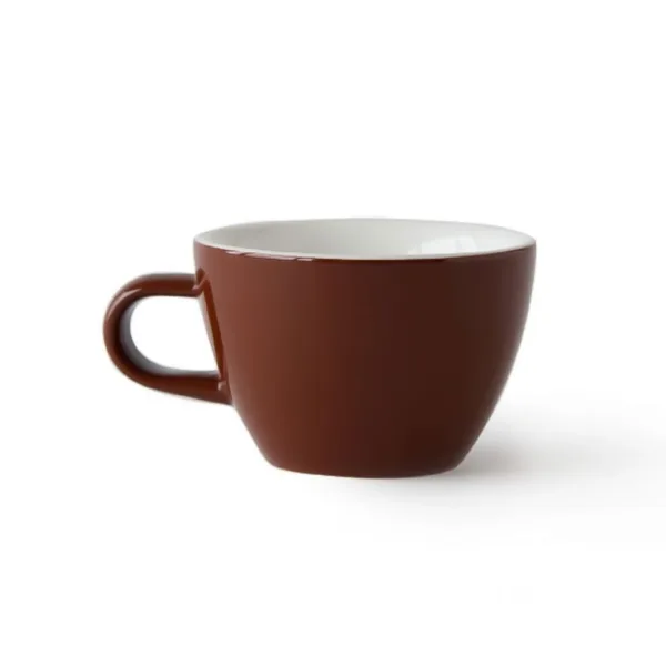 Acme Evolution Weka/Brown Flat White Cup 150ml, set of 6