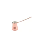 SOY C2 – Copper Turkish Coffee Pot, Tin Lining Inside, Right