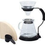 Hario V60 Arm Stand Glass Dripper Set