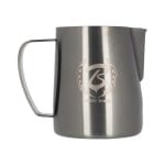 Barista Space Sandy Black Milk Pitcher for Latte Art, 600ml