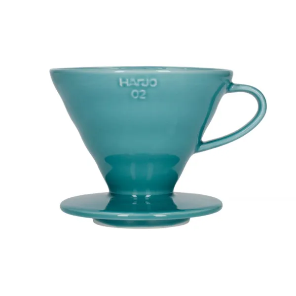 Hario V60-02 Ceramic – Turquoise Green