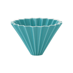 Turquoise Origami Dripper M With Plastic Holder