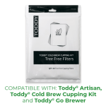 Toddy Cold Brew Cupping Kit Tree Free Filter – Pack of 50